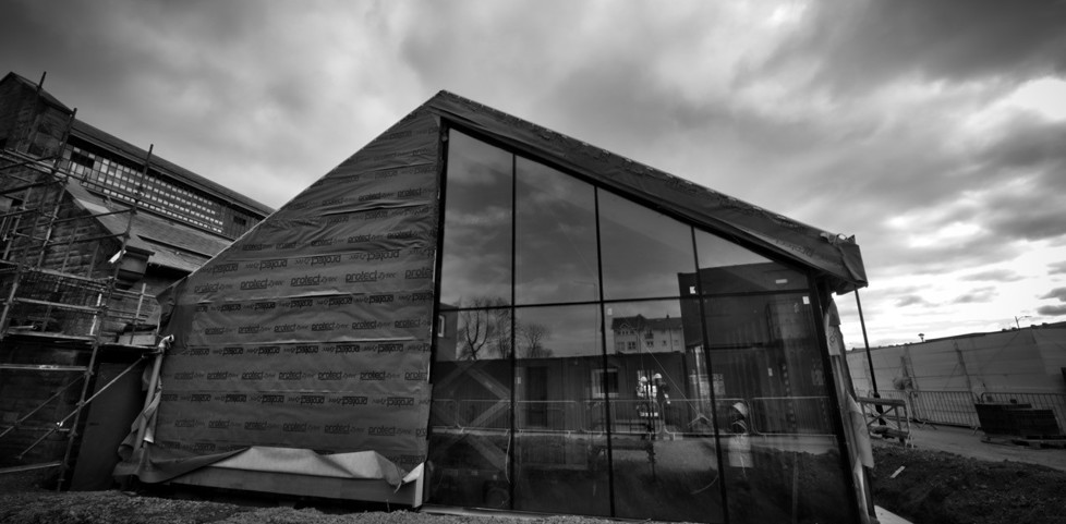 Frame For Larger Building With Lean-To Roof Teams | The Engine Shed | Part of Historic Environment ...