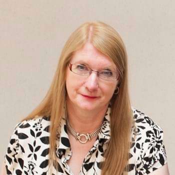 A portrait photograph of Elizabeth McGrath